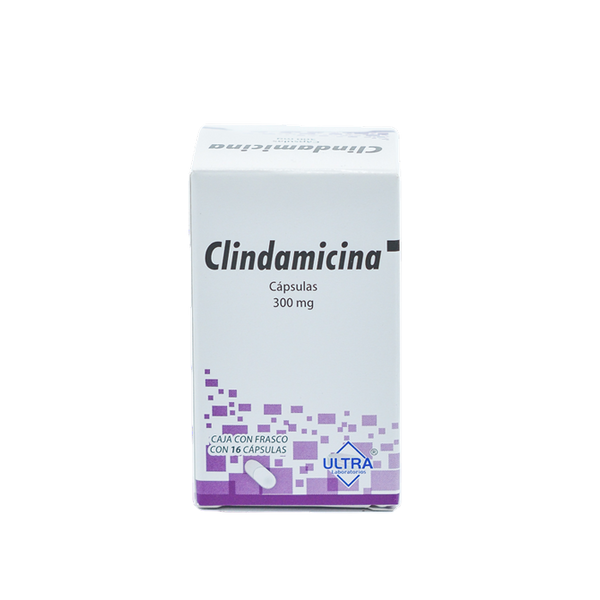 CLINDAMICINA (ULTRA) C/16 CÁPS. 300 MG. – FarMás