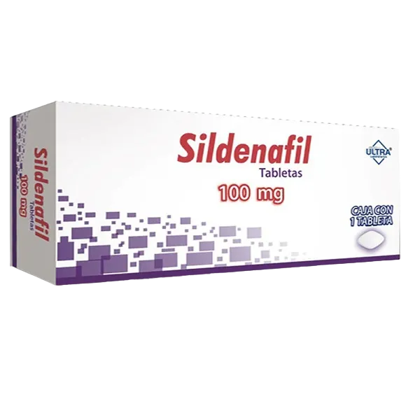 SILDENAFIL (ULTRA) C/1 TAB. 100 MG – FarMás