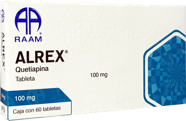 QUETIAPINA ALREX C/60 TAB. 100 MG. – FarMás
