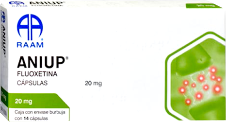 FLUOXETINA ANIUP 20 MG C/14 CAPS