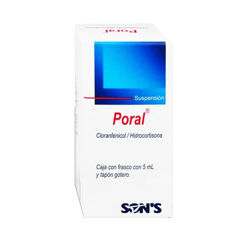 CLORANFENICOL/HIDROCORTISONA  PORAL OFTALMICO SOL. GOTAS 5 ML. 10/5 MG.