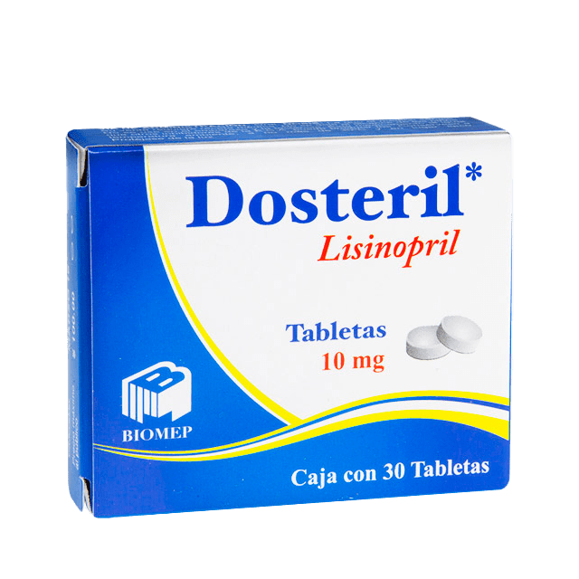 LISINOPRIL DOSTERIL C/30 TAB. 10 MG.