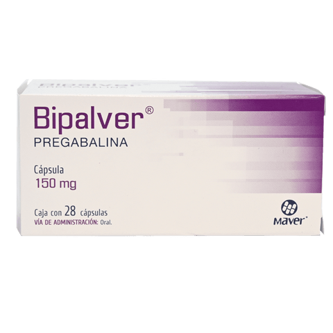 PREGABALINA BIPALVER C/28 CAP. 150 MG.