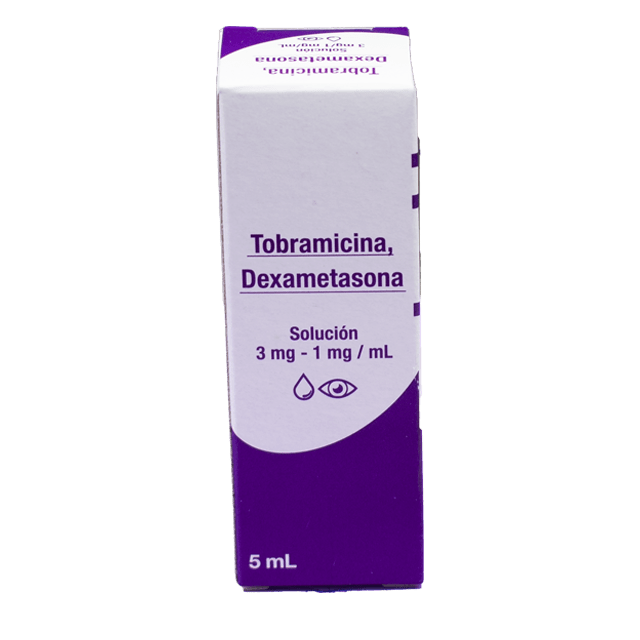 TOBRAMICINA DEXAMETASONA SOL 5 ML