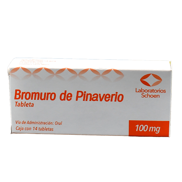 BROMURO DE PINAVERIO (SCHOEN) C/14 TAB. 100 MG.