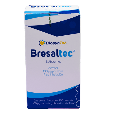 SALBUTAMOL BRESALTEC 100MCG AER PZA