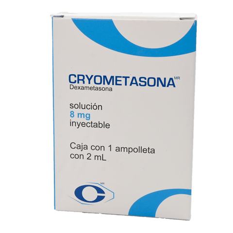 CRYOMETASONA 8MG SOL INY  CAJA C/3 AMP CON 2ML