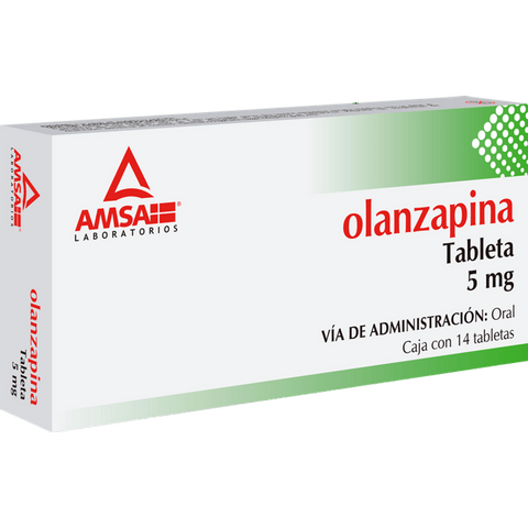 OLANZAPINA 5 MG TAB C/14