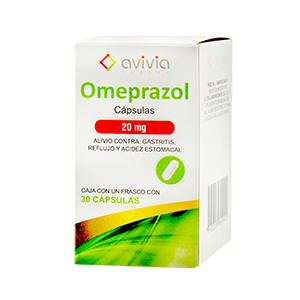 OMEPRAZOL (AVIVIA) C/ 30 CAP. 20 MG.