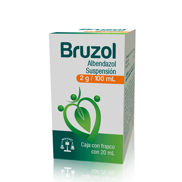 ALBENDAZOL BRUZOL SUSP. 20 ML. 2 G.