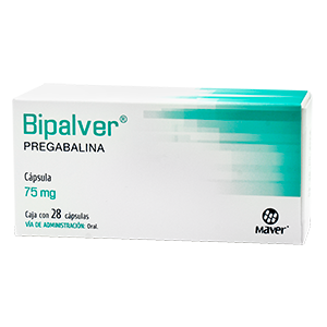 PREGABALINA BIPALVER C/28 CAP. 75 MG.