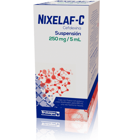 CEFALEXINA NIXELAF C SUSP. 100 ML. 250 MG.