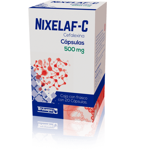 CEFALEXINA NIXELAF C C/20 CAP. 500 MG.