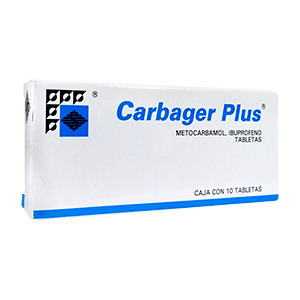 IBUPROFENO/METOCARBAMOL CARBAGER PLUS C/10 TAB. 300/300 MG. – FarMás