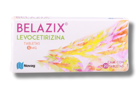 LEVOCETIRIZINA BELAZIX 5MG / TAB / 20