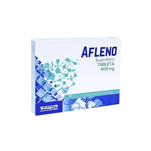 IBUPROFENO AFLENO C/10 TAB. 600 MG.