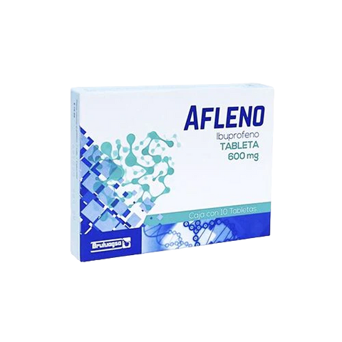 IBUPROFENO AFLENO C/10 TAB. 600 MG.