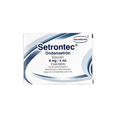 SETRONTEC 8MG/4ML C/3 AMPS