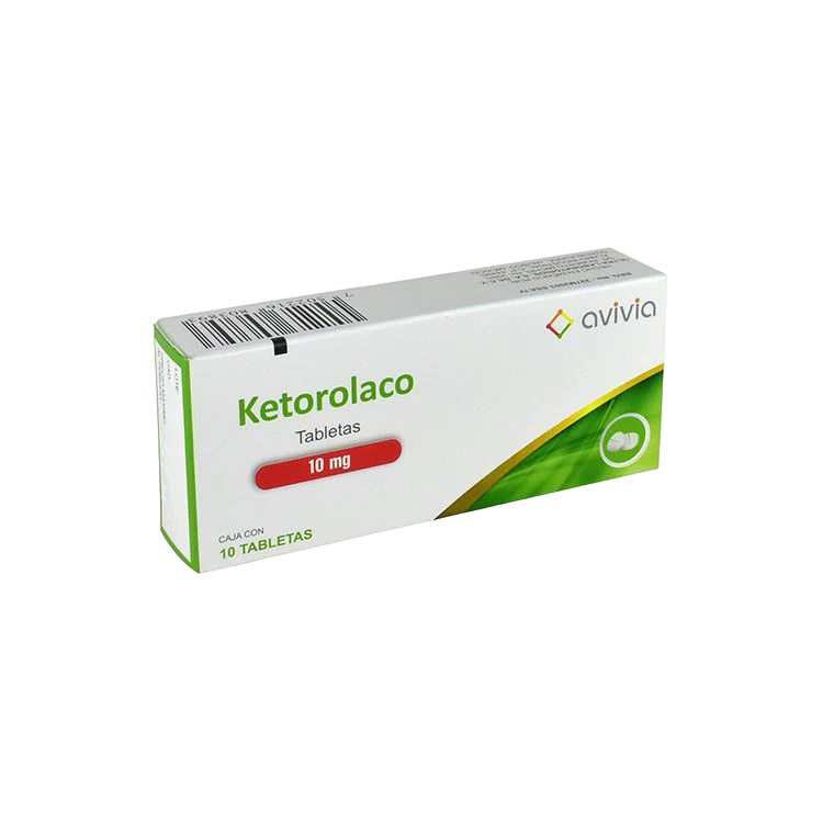 KETOROLACO (AVIVIA) C/10 TAB. 10 MG.