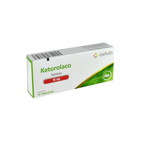 KETOROLACO (AVIVIA) C/10 TAB. 10 MG.