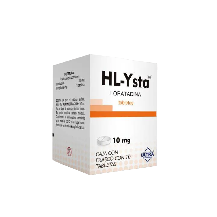 LORATADINA HL YSTA C/10 TAB. 10 MG.