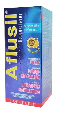 IBUPROFENO AFLUSIL 100 MG 120 ML SUSP INFANTIL