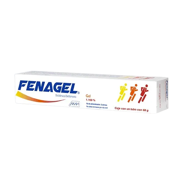 DICLOFENACO FENAGEL GEL 1.160% TUBO C/60 G.