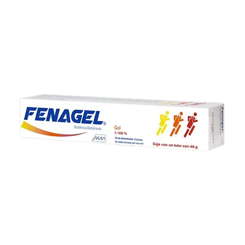 DICLOFENACO FENAGEL GEL 1.160% TUBO C/60 G.