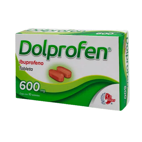 IBUPROFENO DOLPROFEN C/10 TAB. 600 MG.