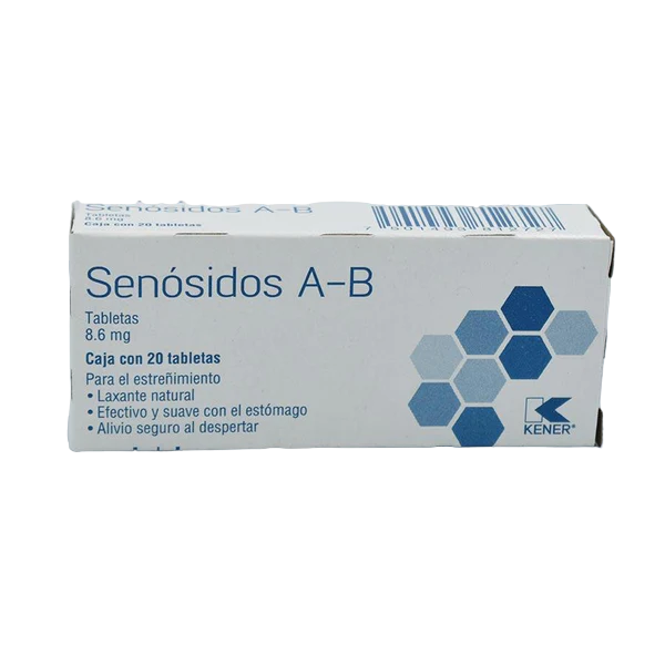 SENOSIDOS A B (KENER) C/20 TAB. 8.6MG.