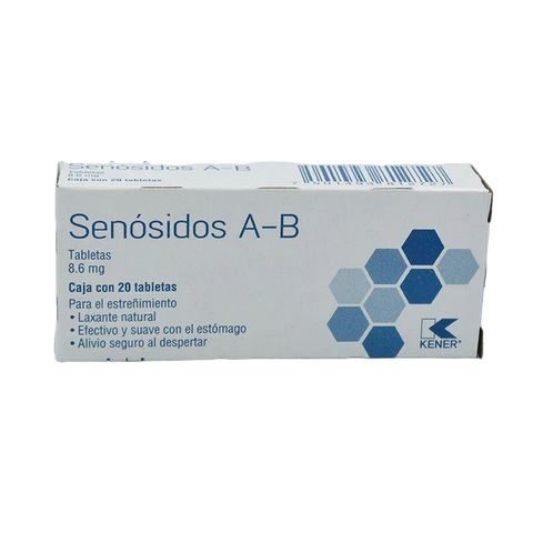 SENOSIDOS A B (KENER) C/20 TAB. 8.6MG.