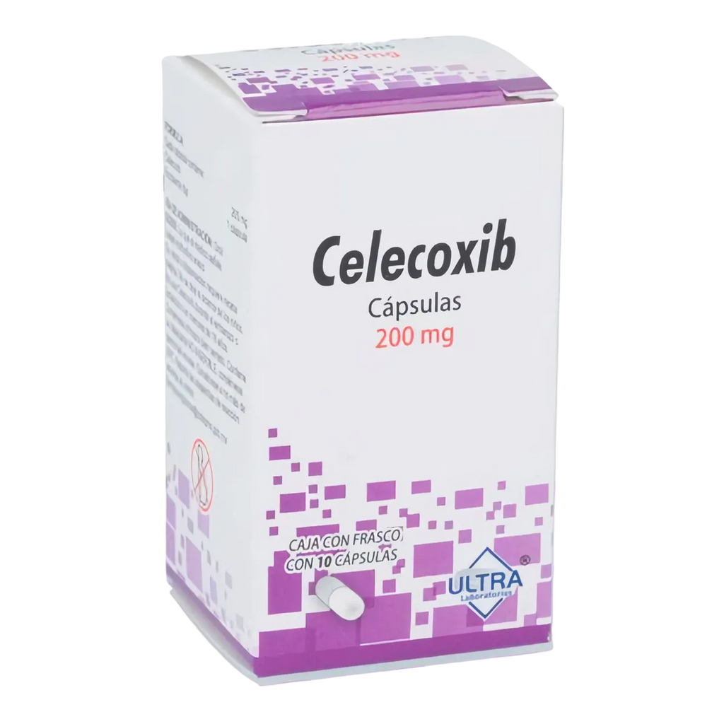 CELECOXIB (ULTRA) C/10 CAP. 200 MG.