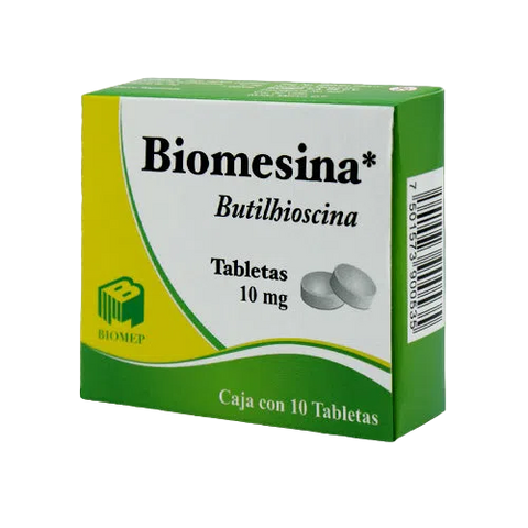 BUTILHIOSCINA BIOMESINA C/10 TAB. 10 MG.