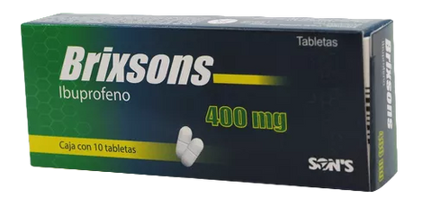 BRIXSONS 400MG CAJA C/10 TAB