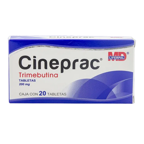 TRIMEBUTINA CINEPRAC C/20 TAB. 200 MG.