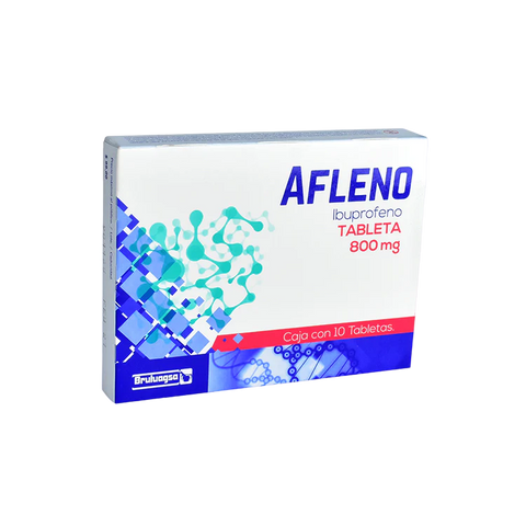 IBUPROFENO AFLENO C/10 TAB. 800 MG.