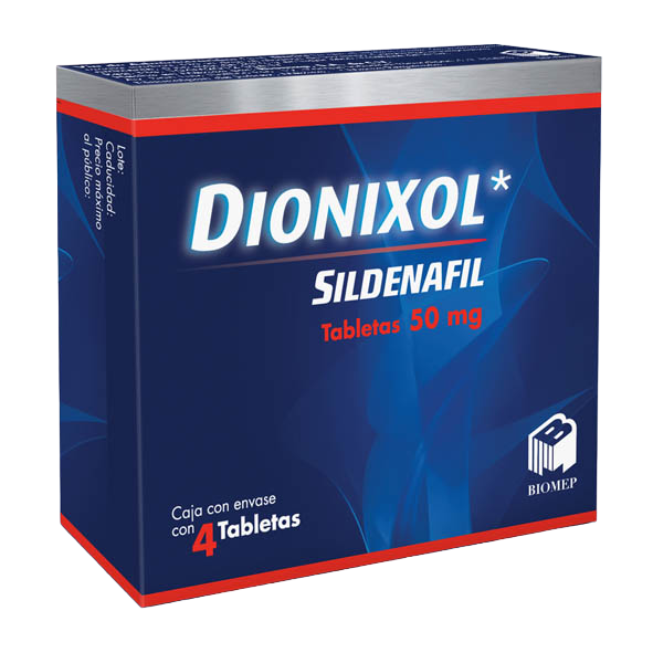 DIONIXOL 50MG CAJA C/ 4 TAB