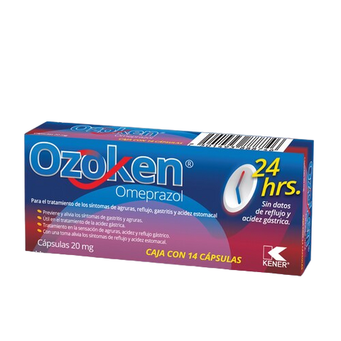 OMEPRAZOL OZOKEN C/14 CAP. 20 MG.