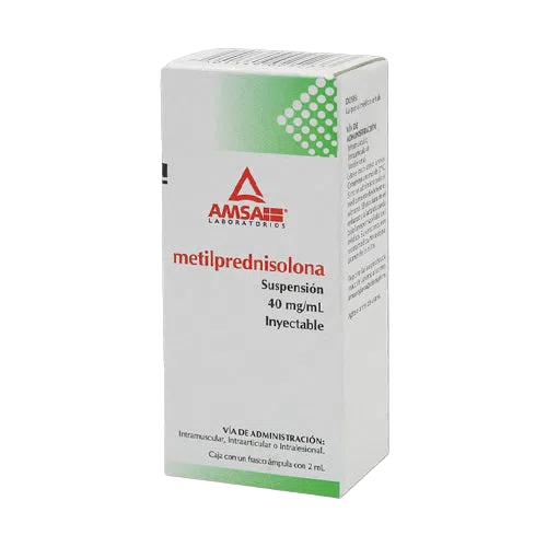 METILPREDNISOLONA 40 MG SOL