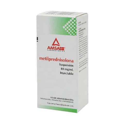 METILPREDNISOLONA 40 MG SOL