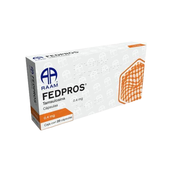 TAMSULOSINA FEDPROS C/20 CAP. L.P. 0.4 MG