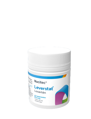 LOSARTAN LEVERSTAT 50 MG C/30 TAB