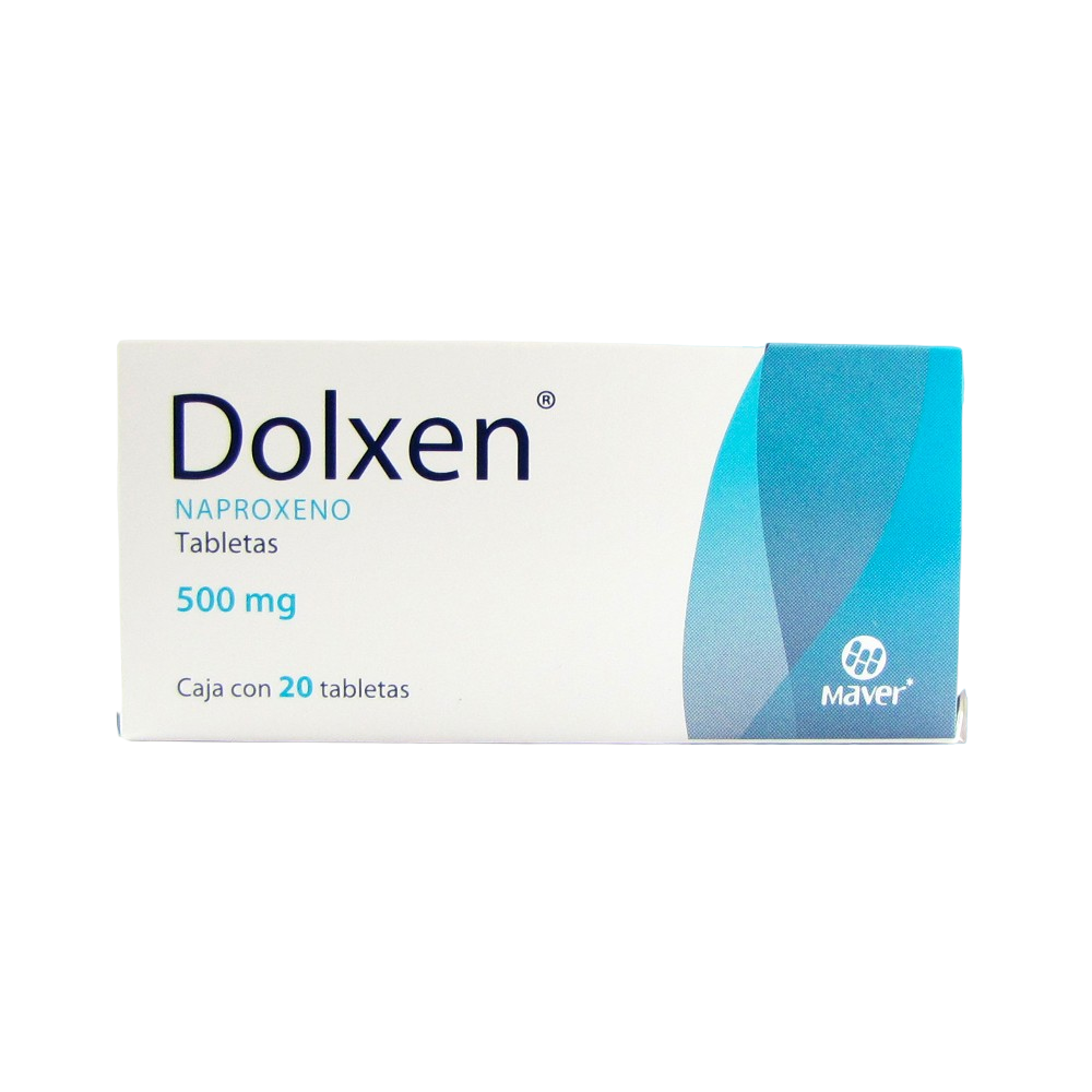 NAPROXENO DOLXEN C/20 TAB. 500 MG.