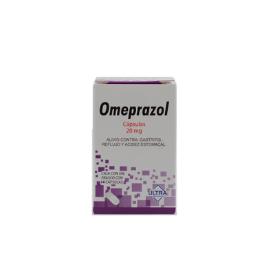 OMEPRAZOL (ULTRA) C/ 14 CAP. 20 MG.