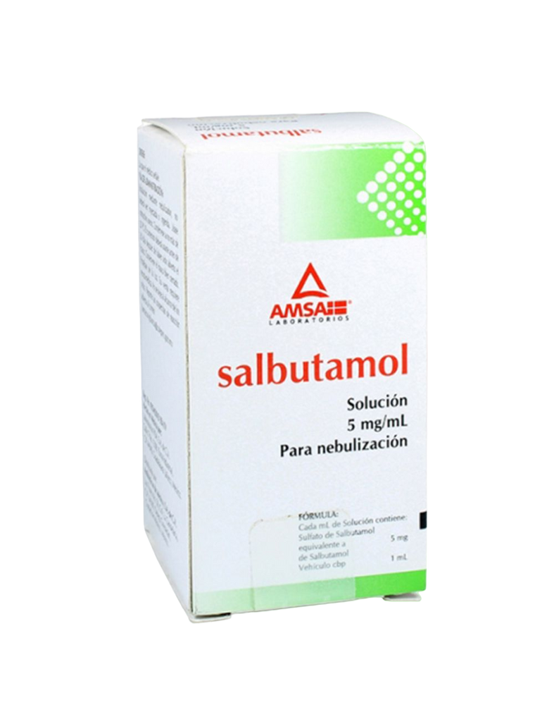 SALBUTAMOL 5MG SOL PARA NEBULIZAR 10ML