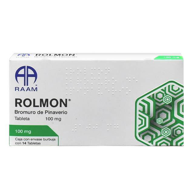 BROMURO DE PINAVERIO ROLMON 100 MG TAB C/14