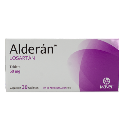 LOSARTAN ALDERAN 50 MG C/30 TAB