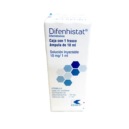 DIFENHIDRAMINA 10 MG C/1 AMP
