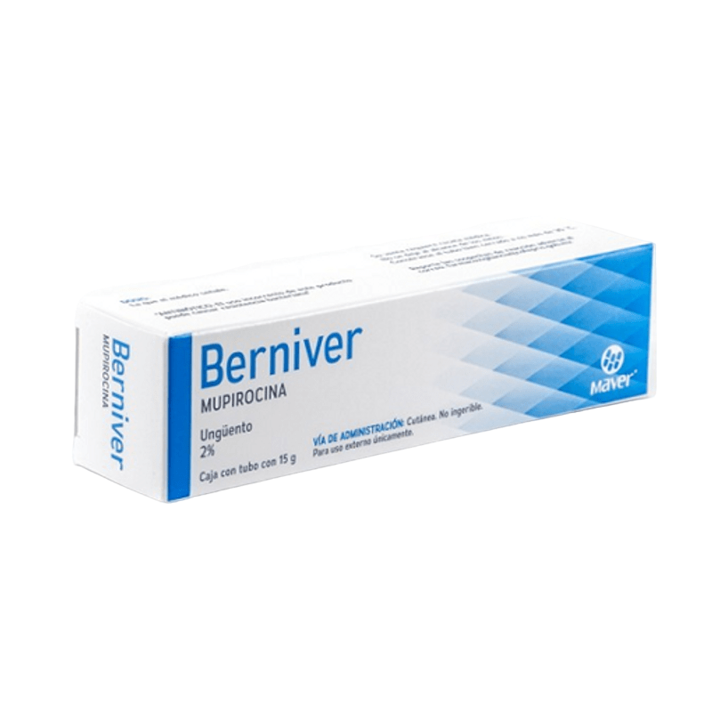 MUPIROCINA BERNIVER UNGÜENTO 2% TUBO C/15 G.