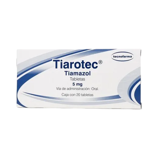 TIAMAZOLTIAROTEC TIAMAZOL 5MG 20/ TAB